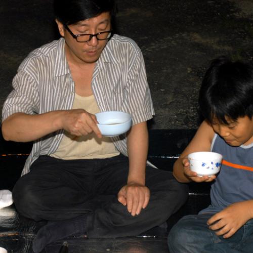 김용대원장님 - 아들과 함께 합석...