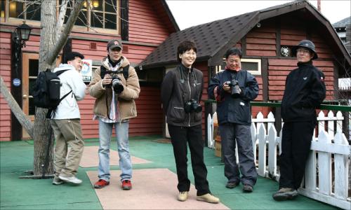 단체사진 이후..