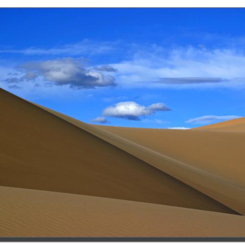 사막과 선....<몽골>