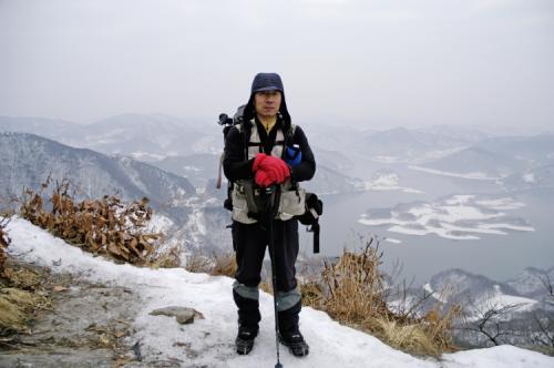 오봉산(제1봉)정상에서