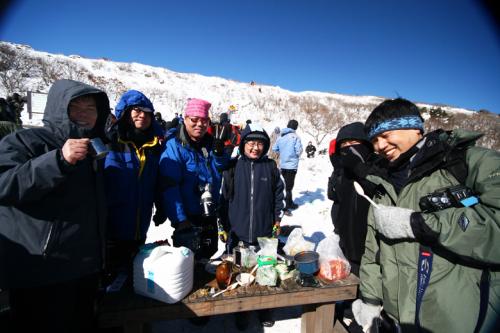 덕유산 찌개파티..