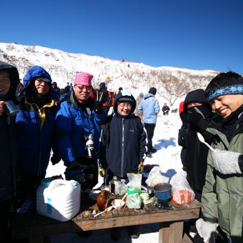 덕유산 찌개파티..