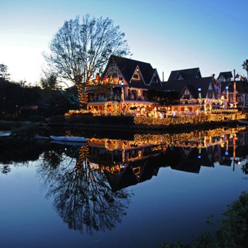 Venice Beach 의 황혼