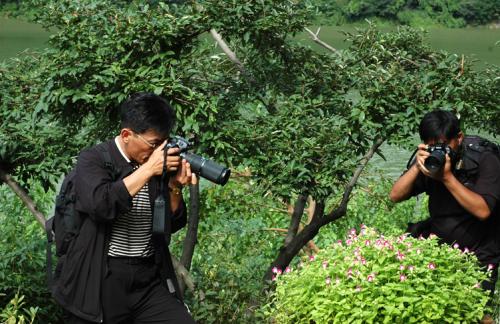 골퍼님과 옛풍님 그리고 블루투님.....