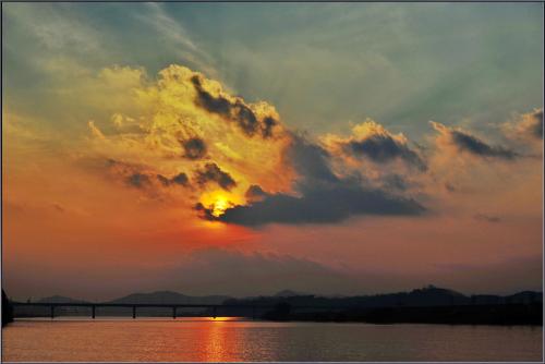 금강의 일몰경3