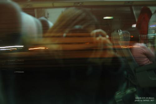 기차안에서.. 셀프..