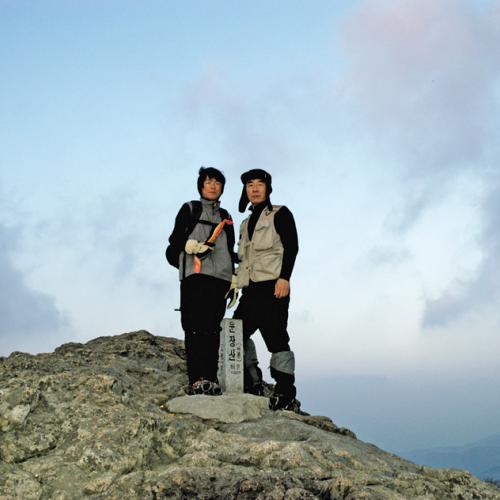 운장산 서봉에서