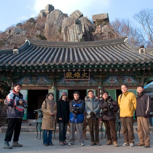 향일암 출사 단체사진