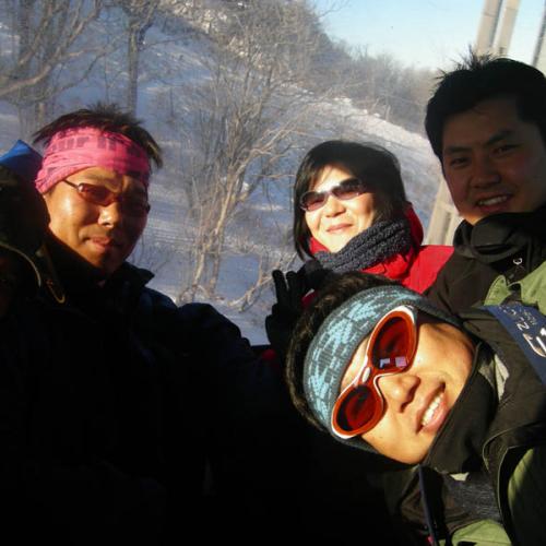 공중에서...........