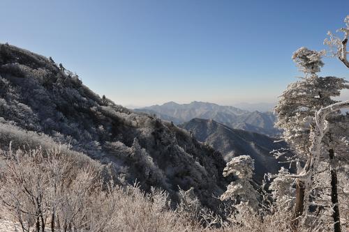 덕유산 설경