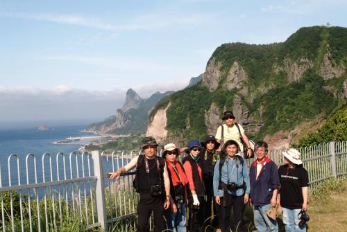 태화등대에서 단체샷