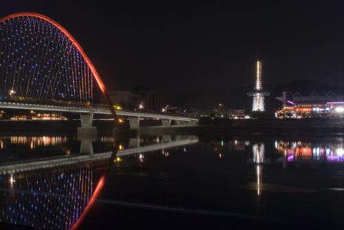 엑스포다리 야경