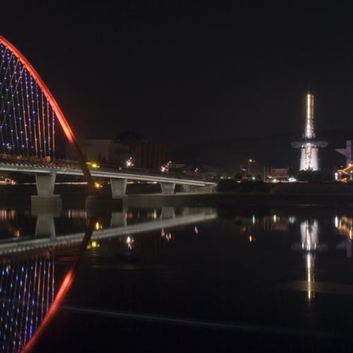 엑스포다리 야경