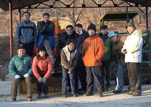 2005년 1월 1일 출사 단체 사진..