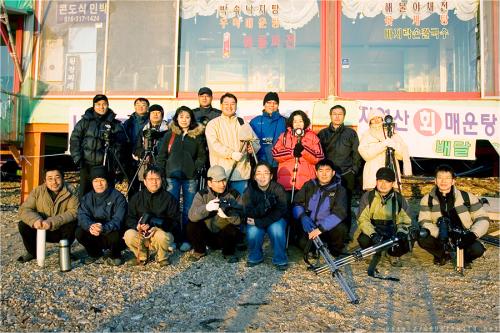 왜목일출 단체사진