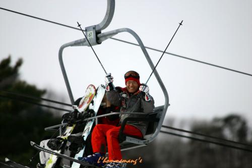 스키타는 메아리님~