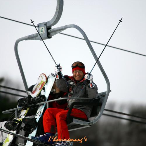 스키타는 메아리님~