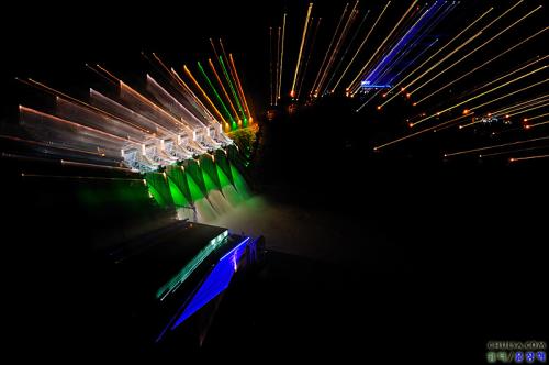 대청댐 방류 및 야경