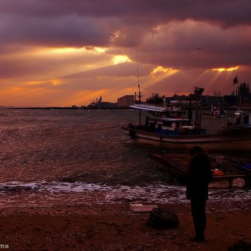 그 여인이 바라보는 바다