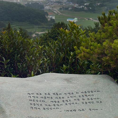 통영 박경리 추모공원