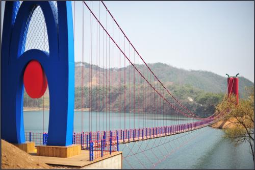 천장호 출렁다리