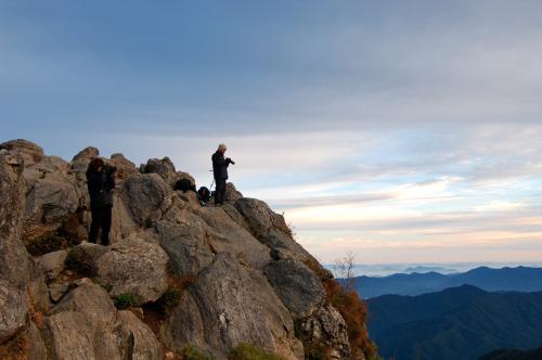 덕유 향적봉의 두 분..