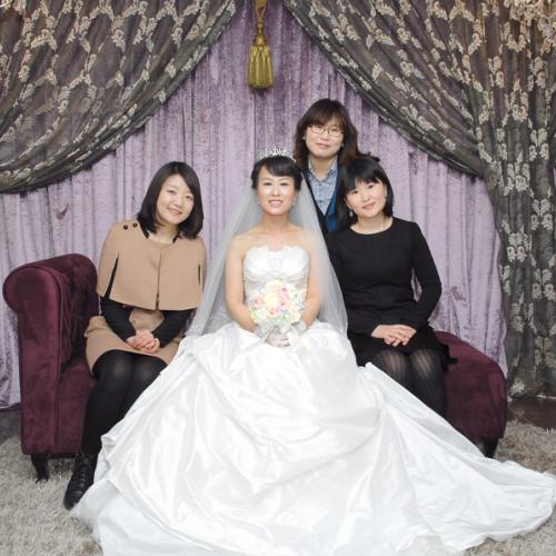 인프리님 결혼식에서