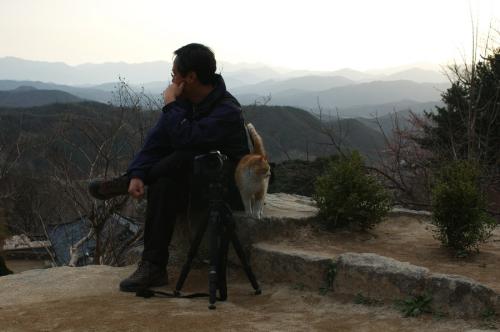 오내사님과 고양이..