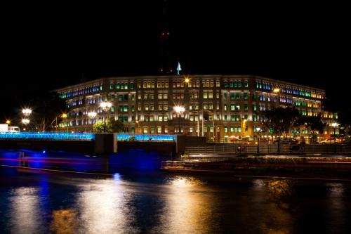 Night view of Clarke Quay