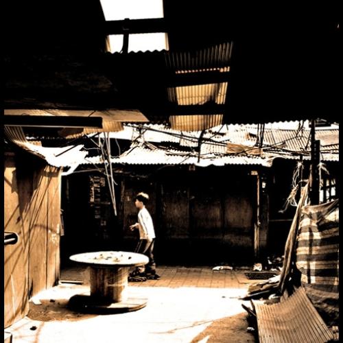 철거촌의 오후...