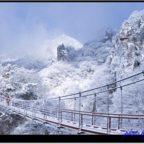 대둔산 설경