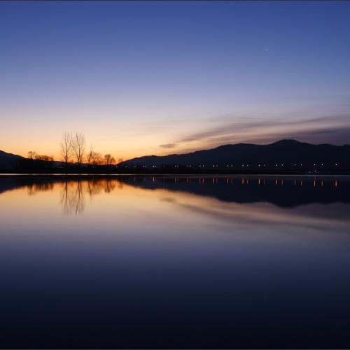 새벽 아침 (두물머리의 일출)