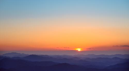 오늘 식장산에서