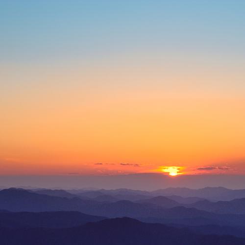 오늘 식장산에서