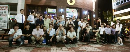 우드님번개단체사진