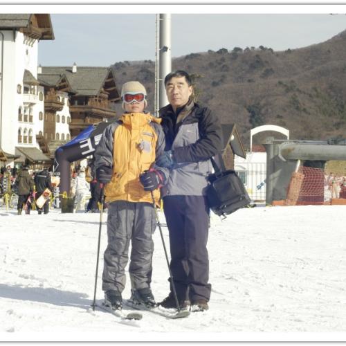 무주리조트에서...