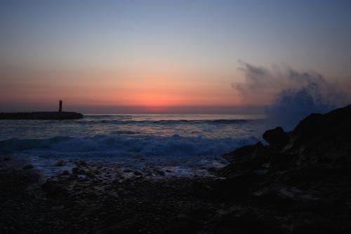 동해 팬션에서의 일출...