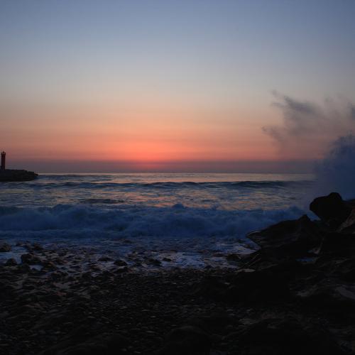 동해 팬션에서의 일출...