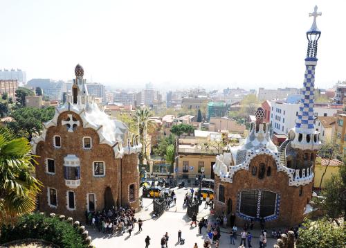 가우디의 구엘공원(바르셀로나)