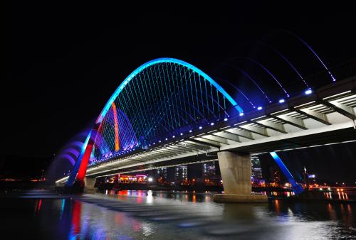 엑스포다리 야경