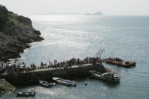 소매물도 선착장