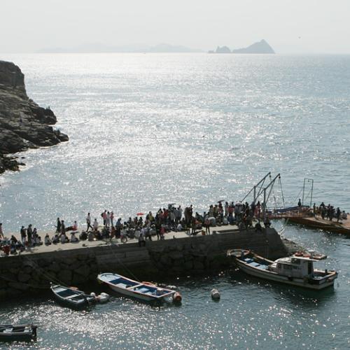 소매물도 선착장