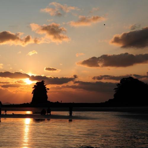 꽃지일몰입니다