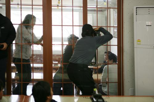 정기출사에서...