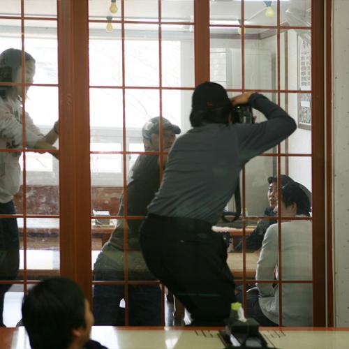 정기출사에서...