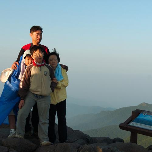 마이웨이님 가족의 3박4일간의 지리산 종주의 끝에서...