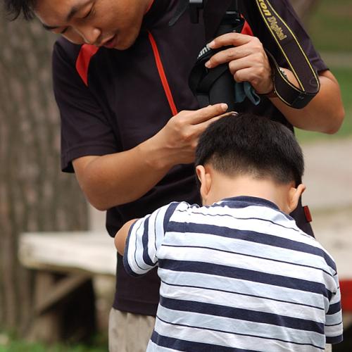 미르님과 아드님....