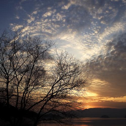 대청호 일몰......