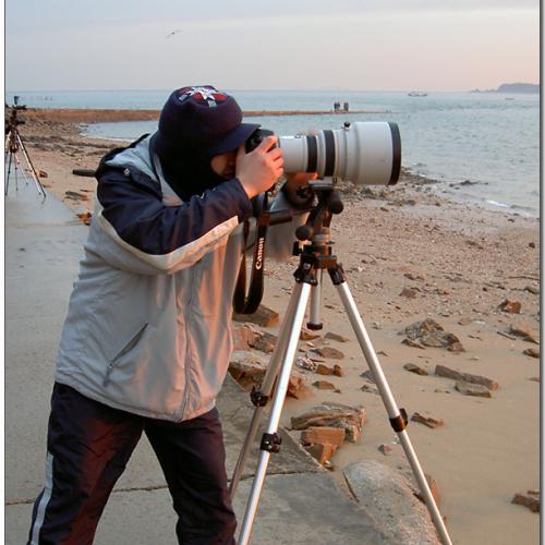 일출을 잡는 김화중님