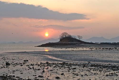 남해 어촌갯마을